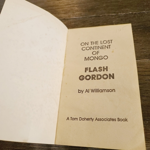 Vintage 1967 Flash Gordon on the Lost Continent of Mongo Book - Picture 10 of 10